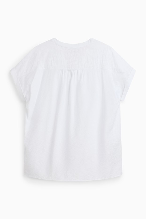 Damen - Bluse - weiss