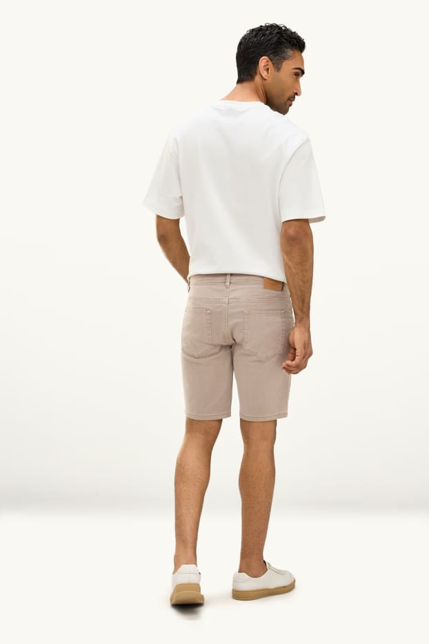 Herren - Jeans-Shorts - Flex - jeansbraun