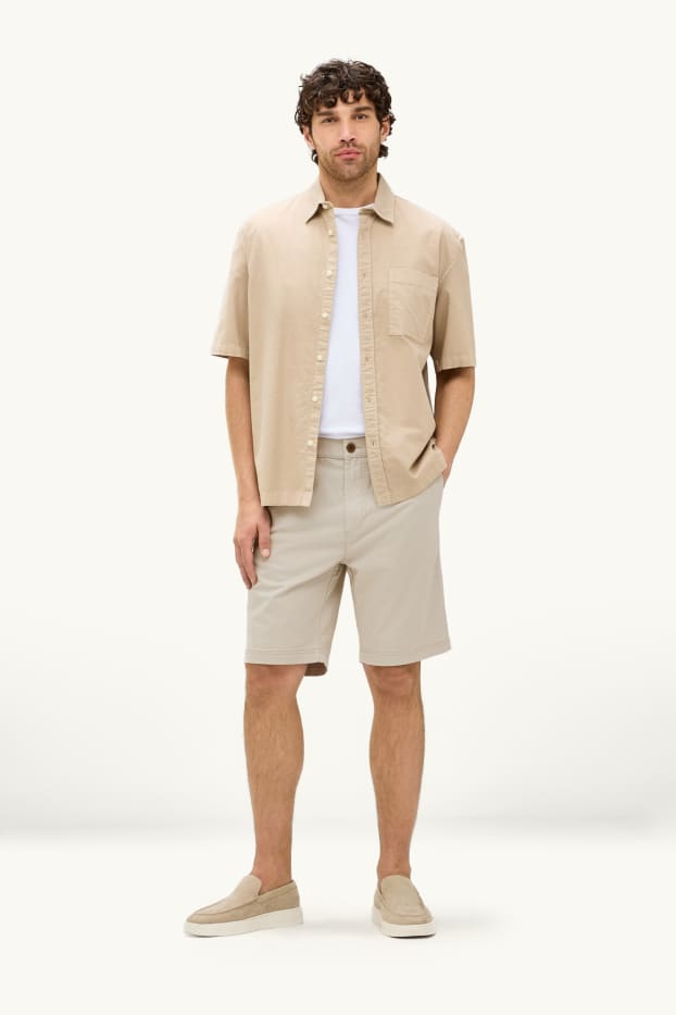 Hommes - Short - beige