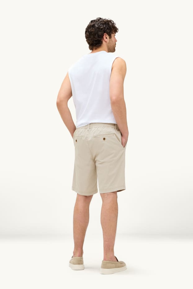 Hommes - Short - beige