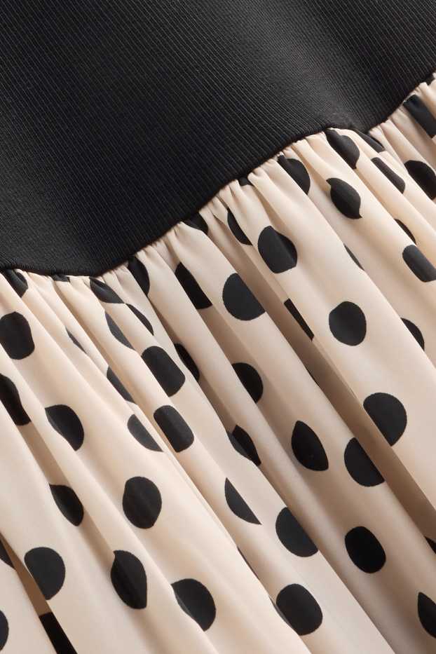 Femmes - Robe - blanc / noir