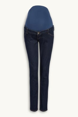 Těhotenské džíny - slim jeans - LYCRA®