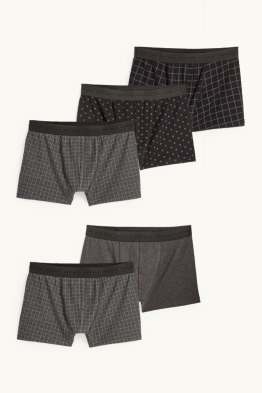 Wielopak, 5 szt. - bokserki obcisłe