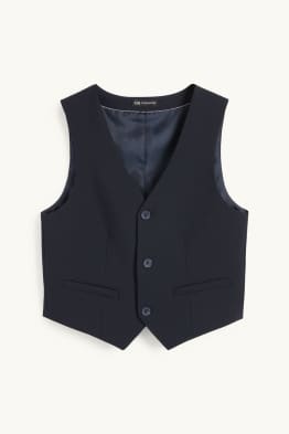 Gilet sans manches de costume - matière extensible