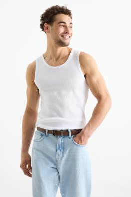 Cinturó reversible - pell sintètica