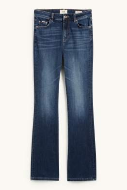 Bootcut jeans - mid waist