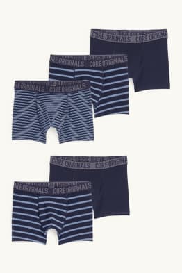 Multipack 5 ks - boxerky - pruhované