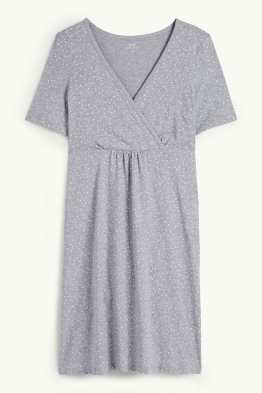 Camicia da notte per allattamento - a pois