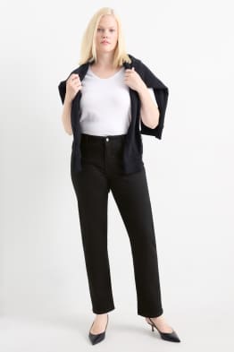 Straight jeans - mid waist - LYCRA®