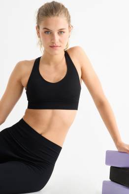 Soutien-gorge de sport - ampliforme - texturé - protection anti-UV