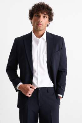 Baukasten-Sakko - Regular Fit - Flex - Schurwoll-Mix