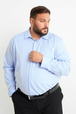 Shirt - regular fit - kent collar - easy-iron