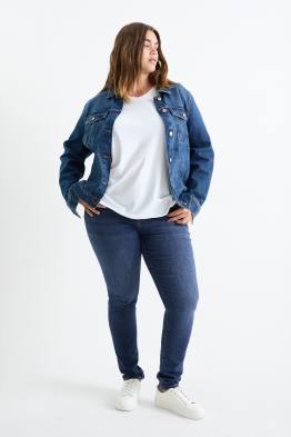 Skinny jeans - mid waist - shaping jeans - LYCRA®