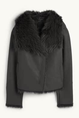 Veste imitation mouton - synthétique