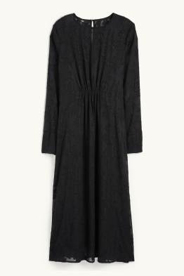 Chiffon-Kleid - geblümt