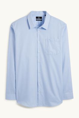 Camicia business - regular fit - collo all'italiana - facile da stirare