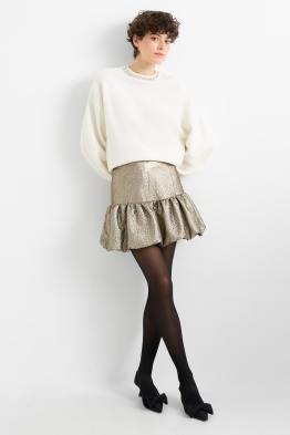 Minirock - glänzend