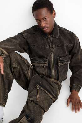 Giacca di jeans oversize