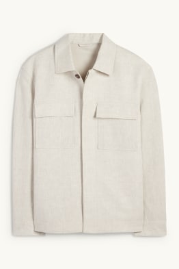 Veste-chemise - lin mélangé