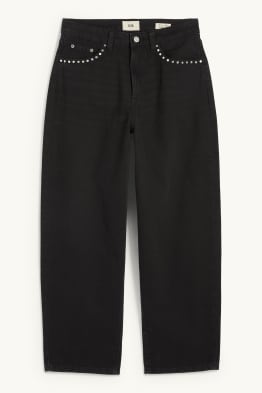 Barrel Jeans - Mid Waist