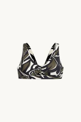 Bikini-Top - wattiert - LYCRA® XTRA LIFE™ - gemustert