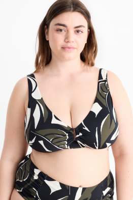 Bikini-Top - wattiert - LYCRA® XTRA LIFE™ - gemustert