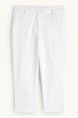 Belle Poque Pantaloni Capri A Gamba Larga Donna: Eleganza E Comfort Con Vita Alta Elastica E Cintura Inclusa