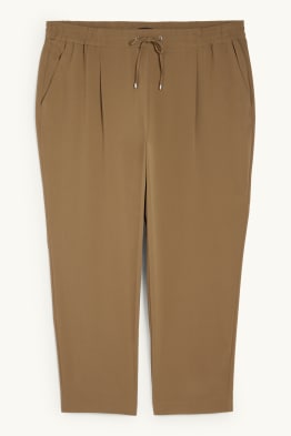 Stoffhose - Mid Waist - Tapered Fit