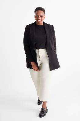 Wide Leg Jeans - High Waist