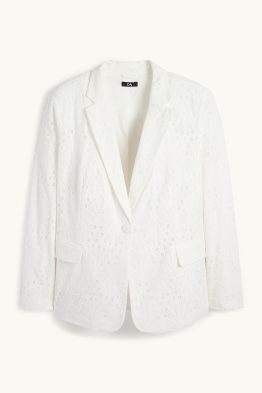 Blazer - Regular Fit - Broderie Anglaise