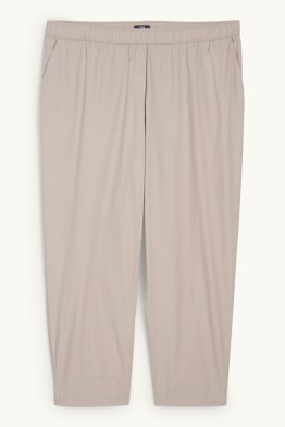 Stoffhose - Mid Waist - Tapered Fit