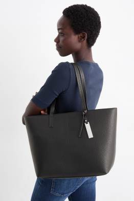 Großer Shopper - Lederimitat