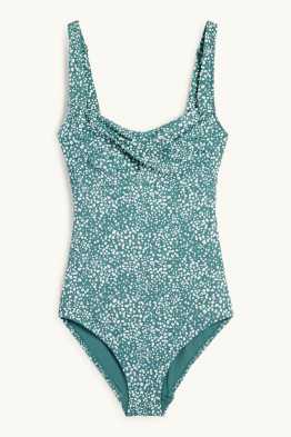 Costume da bagno con protesi - LYCRA® XTRA LIFE™ - a pois