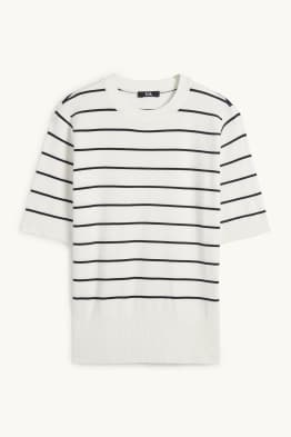 Jersei de punt - màniga curta - de ratlles