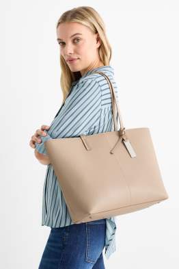 Großer Shopper - Lederimitat