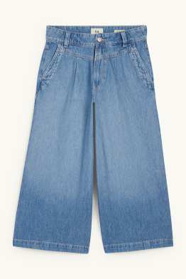 Culotte Jeans - High Waist