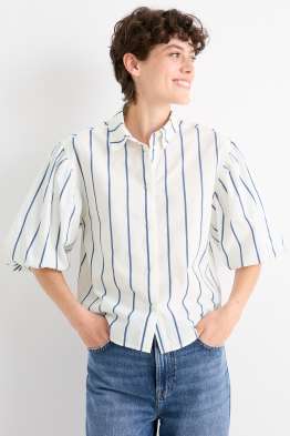 Bluse - gestreift