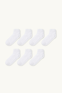 Wielopak, 7 par - krótkie skarpetki