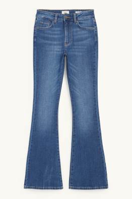 Flared Jeans - Mid Waist
