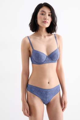 Reggiseno con ferretti - DEMI - imbottito