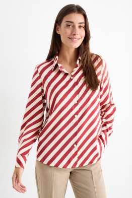 Bluse - gestreift