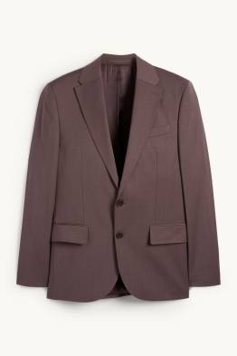 Veste de costume en laine mélangée - slim fit - finition extensible