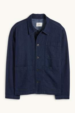 Džínová košilová bunda - relaxed fit - kent
