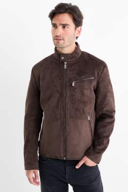 Blouson motard - synthétique