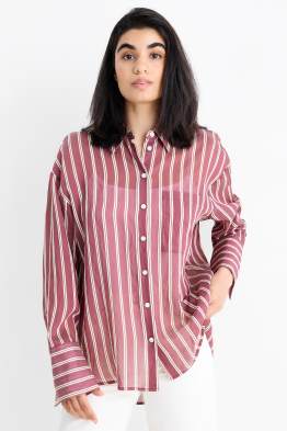 Bluse - gestreift