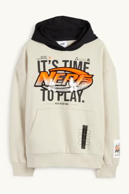 NERF - mikina s kapucí