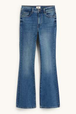 Flared Jeans - Mid Waist