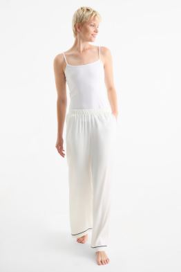 Satin-Pyjamahose