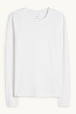 Langarmshirt - Slim Fit