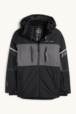 Lyžařská bunda s kapucí - vodotěsná